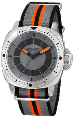 Kenneth Cole REACTION Unisex RK1406 Street Fashion Analog Display Japanese Quartz White