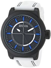 Kenneth Cole REACTION Unisex RK1418 Street Fashion Analog Display Japanese Quartz White