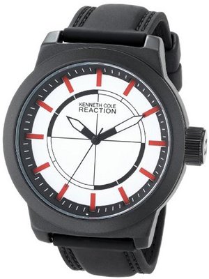 Kenneth Cole REACTION Unisex RK1420 Street Fashion Analog Display Japanese Quartz Black