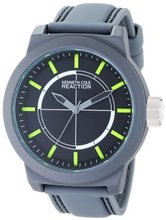 Kenneth Cole REACTION Unisex RK1421 Street Fashion Analog Display Japanese Quartz Grey