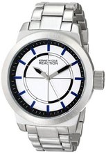 Kenneth Cole REACTION Unisex RK3252 Street Fashion Analog Display Japanese Quartz Silver