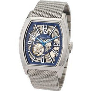 Kenneth Cole Gents Smart Automatic Blue Dial Mesh Bracelet Dress KC3985