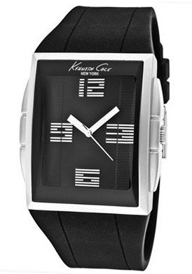 Kenneth Cole New York Polyurethane Black Dial #KC1558