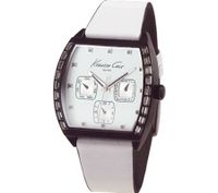 Kenneth Cole New York Sporty White Leather Strap KC2499