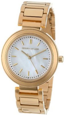 Kenneth Jay Lane 2006 Mother of Pearl Gold Dress