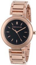 Kenneth Jay Lane 2011 Black/Rose Gold Ion-Plated