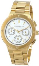 Kenneth Jay Lane 2106 MOP Chronograph Gold Ion-Plated