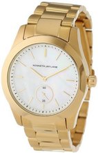 Kenneth Jay Lane 2306B 2300 Series MOP Gold Ion-Plated