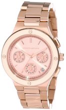 Kenneth Jay Lane KJLANE-2113 2100 Series Chronograph Rose Dial Rose Gold Ion-Plated Stainless Steel