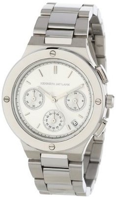 Kenneth Jay Lane KJLANE-2118 Chronograph Silver Dial Stainless Steel
