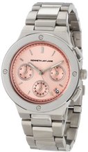 Kenneth Jay Lane KJLane-2139 Chronograph Pale Pink Dial Stainless Steel