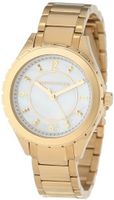 Kenneth Jay Lane KJLANE-2206 Mother-Of-Pearl Dial Gold Ion-Plated Stainless Steel
