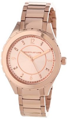Kenneth Jay Lane KJLANE-2213 Rose Dial Rose Gold Ion-Plated Stainless Steel