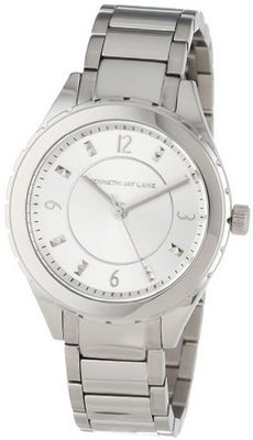 Kenneth Jay Lane KJLANE-2218 Silver Dial Stainless Steel