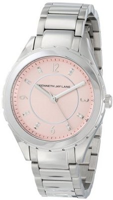Kenneth Jay Lane KJLane-2239 Pale Pink Dial Stainless Steel