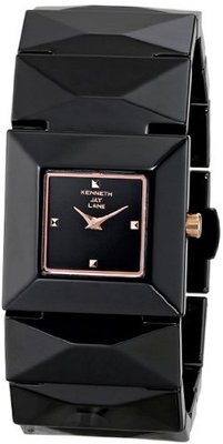 Kenneth Jay Lane KJLANE-2801 Mode Analog Display Japanese Quartz Black