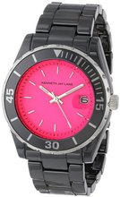 Kenneth Jay Lane KJLANE-3010 3000 Series Analog Display Japanese Quartz Black