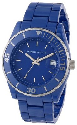 Kenneth Jay Lane KJLANE-3018 3000 Series Analog Display Japanese Quartz Blue