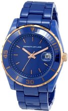 Kenneth Jay Lane KJLANE-3019 3000 Series Analog Display Japanese Quartz Blue