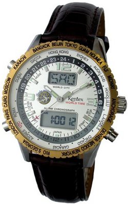 Kentex SKYMAN world time S 368X-17 men's