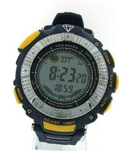Diamond Blue Yellow Digital Shock Style Tide Graph King Master