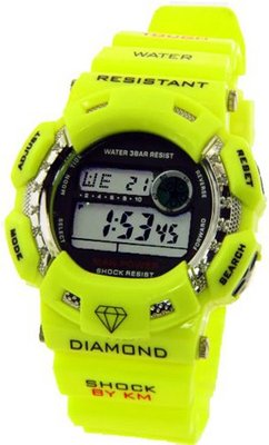 Diamond Shiny Yellow Shock Style King Master