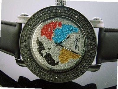 King Master 20 Diamond World Face Black Case