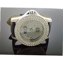 King Master 50mm 12 Diamonds Silver Face