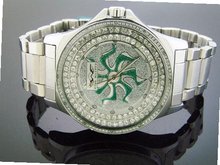 King Master 50mm 12 Diamonds Silver Face