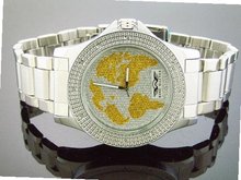 King Master 50mm 12 Diamonds Silver Face