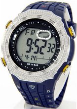King Master Diamond Case & Navy Blue Band Digital G Diamond Shock #KM-516