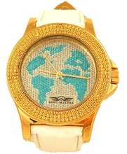 King Master World Map Diamond 0.12ctw