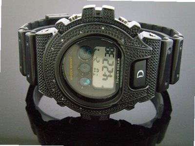 New Hot Diamond King Master Sports G-shock Style 6900 Black Case Digital
