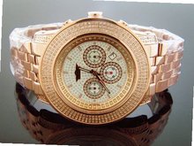 New Japan Movt King Master Rose Gold 302 PCS Diamonds