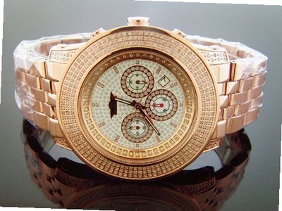 New Japan Movt King Master Rose Gold 302 PCS Diamonds