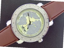 New King Master 50mm Round 12 Diamond World Map