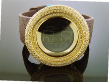 New King Master Cz Full Case Custom Bezel Case Two Time Zone