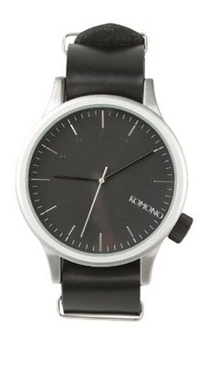 Komono - Magnus Large Metal Case - Silver Black