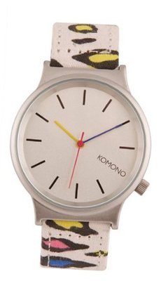 Komono - Wizard Print Retro Quartz - 80's Leopard