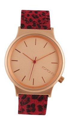 Komono - Wizard Print Retro Quartz - Red Leopard