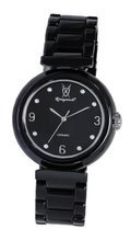 Black Ceramic Diamond Accented Dial German Designer Konigswerk CQ58G