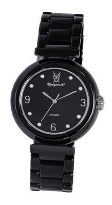 Black Ceramic Diamond Accented Dial German Designer Konigswerk CQ58G