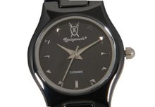 Ladies Black Ceramic Small Petite Face Euro Designer Konigswerk CQ29L