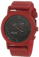 KR3W K1340RDCN Navigator Red with Red Canvas Band