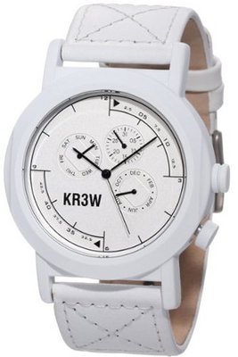 KR3W K1340WTLT Black Navigator Leather Band