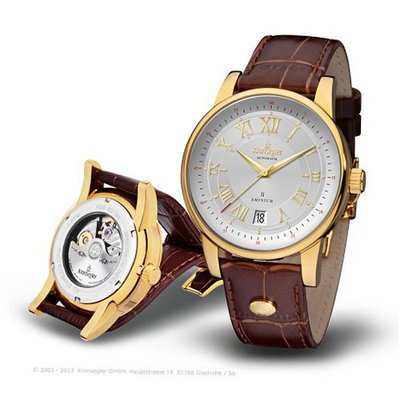 Kronsegler "Aminium II" Automatik golden-silver (New 2013)