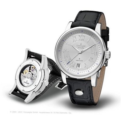 Kronsegler "Aminium II" Automatik steel-silver (New 2013)