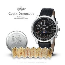 Kronsegler "Codex Dresdensis" Maya Calendar steel - black