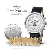 Kronsegler "Codex Dresdensis" Maya Calendar steel - silverwhite