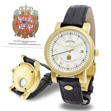 Kronsegler Dresden Green Diamond Automatic 10Mic golden - silver